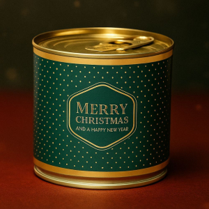 Geschenktüte „Entspannte Weihnachten“ – Lustiges Weihnachtsgeschenk (Set 5)