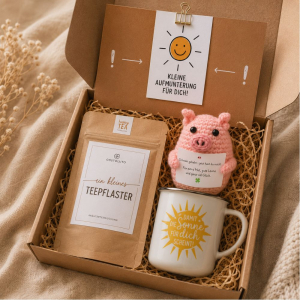 Geschenkbox Gute Besserung Paket „Kleine Aufmunterung für dich“ (Set 9)