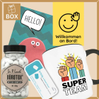 Onboarding Box – Welcome Kit „Willkommen an Bord!“ (Set 4)