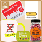 Onboarding Box – Willkommensgeschenk  „Start-Button“ (Set 2) 