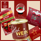 Gefüllte Geschenkbox Weihnachten – Ausgefallenes Weihnachtsgeschenk (Schneekugel – Set 7)