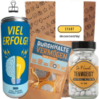 Geschenktüte Onboarding – Willkommensgeschenk  „Start-Button“ (Set 3) 