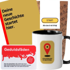 Geschenktüte Onboarding – Willkommensgeschenk  „Start-Button“ (Set 6) 