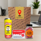 Geschenktüte Onboarding – Willkommensgeschenk  „Zielpunkt“ (Set 4)