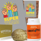 Geschenktüte für Mitarbeiter – Teamgeschenk „Super Team“ (Set 6)
