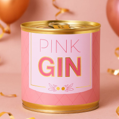 Cancake – Kuchen in der Dose „Pink Gin“