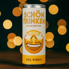 Dosenbier SCHÖN TRINKEN