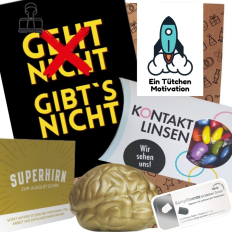 Geschenktüte Motivation – Motivationsgeschenk „Ein Tütchen Motivation“ (Set 1)