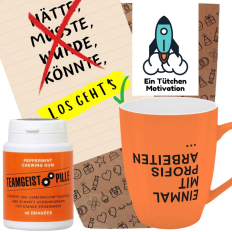 Geschenktüte Motivation – Motivationsgeschenk „Ein Tütchen Motivation“ (Set 7)