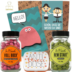 Geschenktüte Willkommen zurück – „Schön, dass Sie wieder da sind!“ (Set 2)