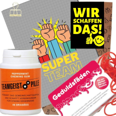 Geschenktüte Motivationsgeschenk „Wir schaffen das!“ (Set 2)
