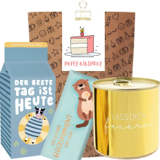Geschenktüte „Happy Birthday!“ (Set 8 – Geburtstagskuchen)