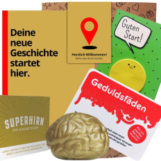 Geschenktüte Onboarding – Willkommensgeschenk  „Zielpunkt“ (Set 5)