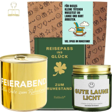 Geschenktüte Ruhestand – „Viel Spaß!“ (Set 9)