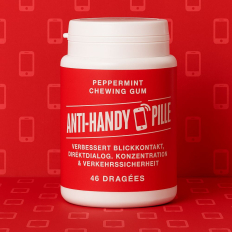 Kaugummis ANTI-HANDY-PILLE