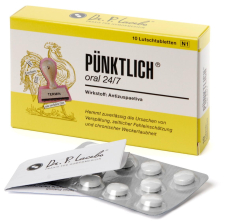Tabletten PÜNKTLICH ORAL FORTE